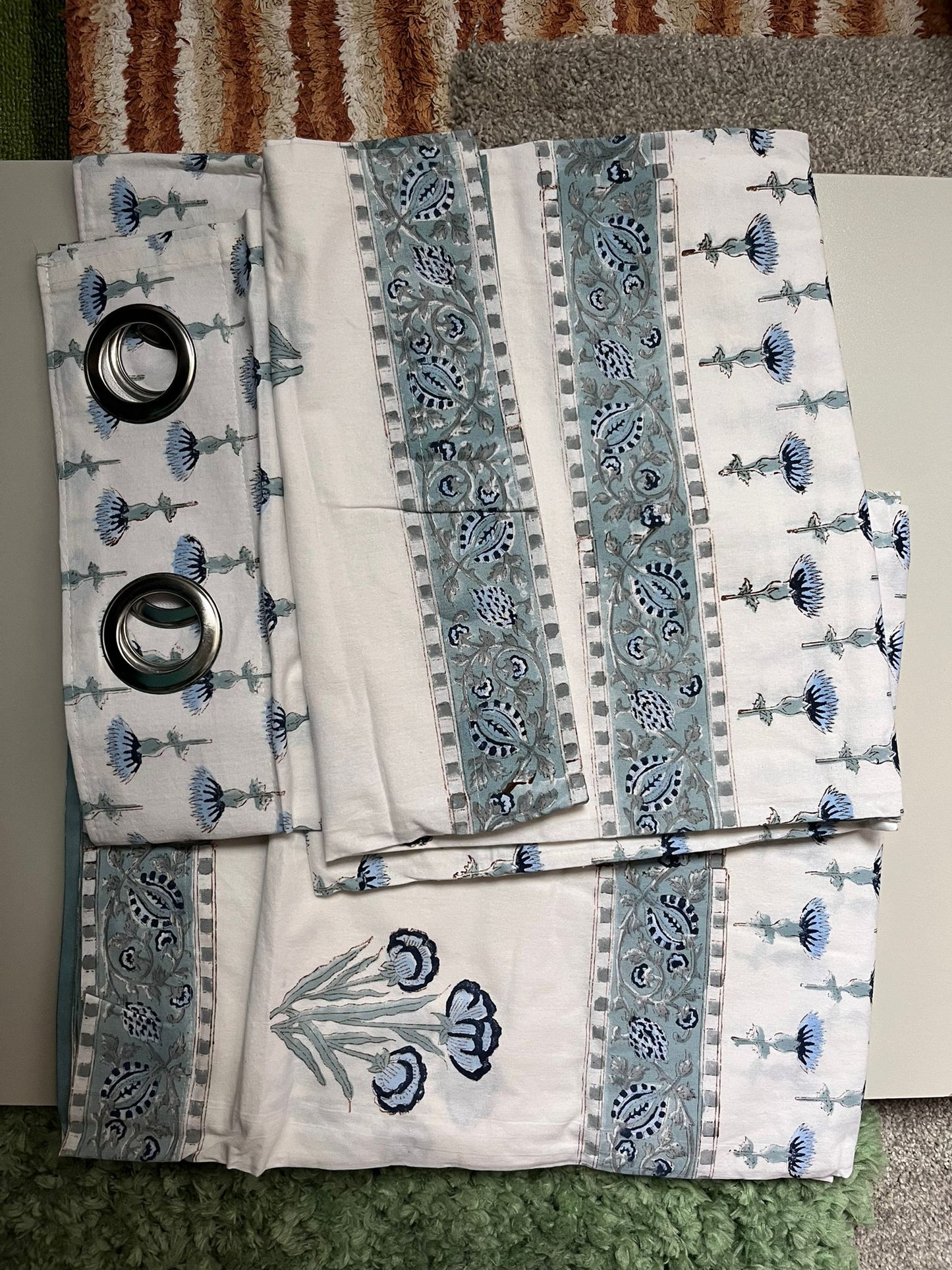 WATER LILY CURTAIN SET