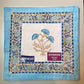 BLUE-BEIGE PRINT CUSHION COVERS (5pcs Set)